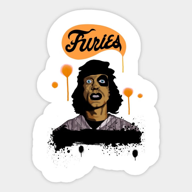 Baseball Furies Sticker by RedSheep